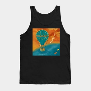 Hot Air Ballon - Never ending journey Tank Top